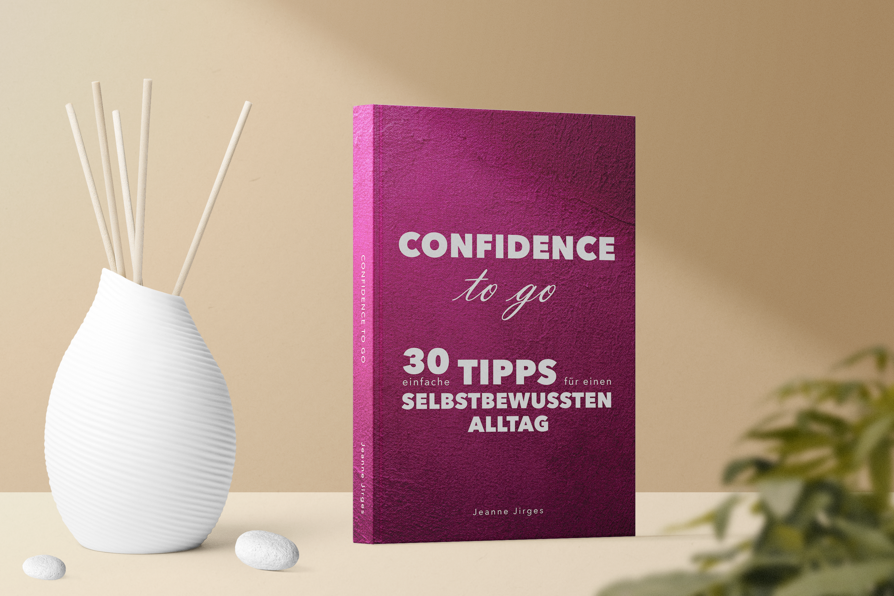 Buchcover von "Confidence to go" von Jeanne Jirges