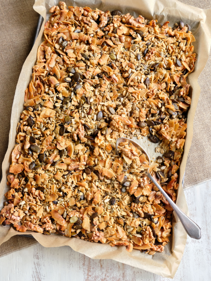 KNUSPRIGES GRANOLA, Kochbuch "Immer wieder vegan"