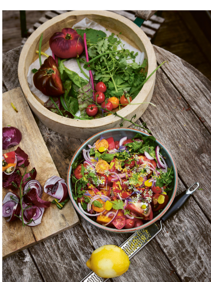 Kochbuch Rezept Natürlich Maria Tomatensalat